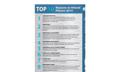 Top 10 Reasons to Attend Pittcon