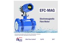 Elite Flow Control - Model EFC-MAG - Electromagnetic flowmeter