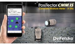PosiTector CMM IS Concrete Moisture Meter - In Situ Video