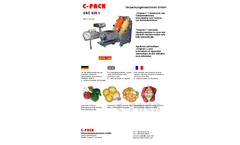 C-Pack - Model VAC 928.1 - Automatic Clipping Machine Brochure