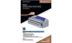 Newtec Weighing Machine, Model 4010XXB1CI, Brochure