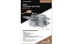 Newtec Packing Machine, NBM Series, Brochure