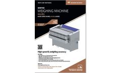Newtec Weighing Machine - Model 4012B2 - Medium Speed Weighing Machines for Smaller Products - Brochure