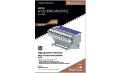 Newtec Weighing Machine, Model 4010W1, Brochure