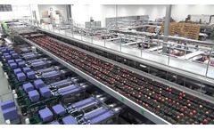 GREEFA - Columbia Reach Pack - GeoSort 10 lane sorting and packing line for apples in the USA Video