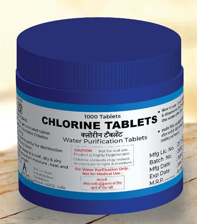 Chlorine tablets deals