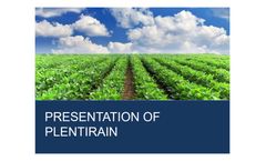 Plentirain Presentation - Brochure