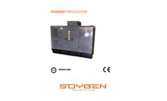 Soygen - Model SGD-80 - Generating Set - Brochure