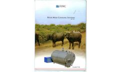 Catalogue Close Type Bulk Milk Cooling Tank