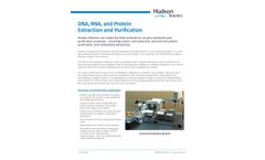 Hudson-Robotics - DNA Extraction Workstation (DNA, RNA and Proteins) - Brochure