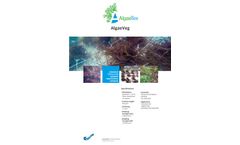 AlgaeVeg - 2D Cultivation Substrates - Datasheet