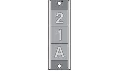 Tech Products - Stainless Steel Embossed Cable Markers