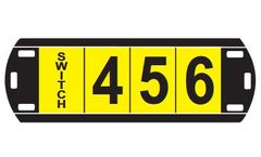 Tech-Products - Model 3DH - Series - 1 in Three-D Cable Markers