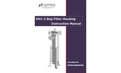 KH(1-2) Swing Bolt Type Single Filter Bag Housing - Brochure