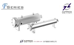 OZTTER F series - High Flow Filter Cartridge Housing