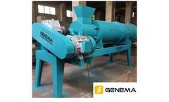 Genema - Model GGM Series - Organic Fertilizer Granulator Machine