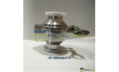 Stainless Steel Dairy Nrv Valve Tc End