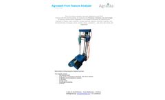 Agrosta FruitLab - Fruit Texture Analyzer - Brochure