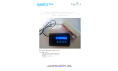 Agrosta - Model 100 Field - Firmness Tester for Cherry, Blueberry, Tomato - Brochure