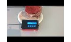 Agrosta Agrosta SCW, colorimeter combined with a lab scale and a caliper for fruits and vegetables - Video