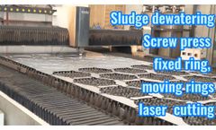 Workflow of Sludge dewatering screw cylinder assemble- Video