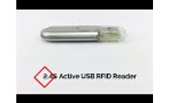 Introduction of 2.45 GHz Active USB RFID Reader (217003) ‬ Video
