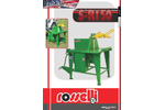 Rosselli - Model S-R150 - Saw Bench with Pto Shaft  Brochure