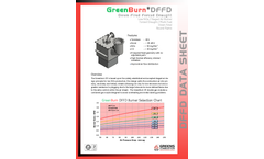 GreenBurn - Model DF - Down Fired Burners Brochure
