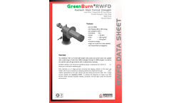 GreenBurn - Model RWFD - Radiant Wall Burners Brochure