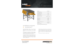 Hartl - Model HSP - Screen Plant Brochure