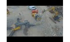 Performance Skid crushing concrete with heavy steel inserts Video