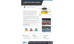 Sealite - Model SL-15 - Solar Marine Lantern - Brochure