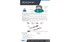 Sealite Bargesafe - Model 2NM - Solar Barge Light- Brochure