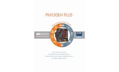 Model PM130EH+ - Multifunctional 3-Phase Power Meter - Brochure