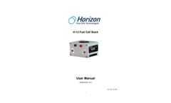 Horizon - Model H-12 PEM- 12W- FCS-B12 - Air Cooled Stacks Fuel Cell Module -  Manual