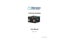 Horizon - Model H-20 PEM-20W- FCS-B20 - Air Cooled Stacks Fuel Cell Module -  Manual