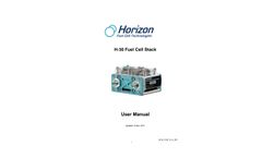 Horizon - Model H-30 PEM- 30W- FCS-B30 - Air Cooled Stacks Fuel Cell Module -  Manual