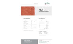 Uralkali - Pink Standard Muriate of Potash (MOP) 60% K2O - Technical Data Sheet