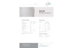 Uralkali White Standard Muriate of Potash (MOP) 60% K2O - Technical Data Sheet