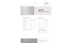 Uralkali White Standard Muriate of Potash (MOP) 60% K2O - Technical Data Sheet