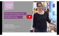 Plant cellular biology on the POLARstar Omega - Video