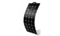 Hetechpower - Model HET-F150 - 150 Watt Flexible Monocrystalline High Efficiency Solar Panel
