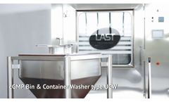 Bin and Large Containers Washer type UCW | LAST Technology- Video