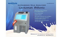 Lactomat Bisonic - Ultrasonic Milk Analyzer - Brochure
