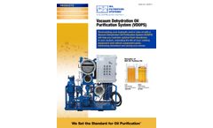 OFS - Model VDOPS - Vacuum Dehydration Oil Purification Systems - Brochure
