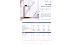 Sermatec - Model SMT-HESS-HV2560B - High-Voltage Stackable Residential ESS System - Brochure