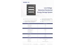 Sermatec - Model SMT-HESS-LV4800A & SMT-HESS-LV2560A - Modulized Residential Energy Storage System - Brochure