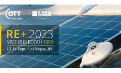 Discover OTT HydroMet’s Solar Energy Monitoring Solutions at RE+ 2023