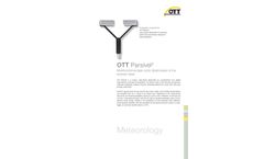OTT Parsivel2 - Multifunctional Laser-Optic Disdrometer in the Premier Class - Brochure