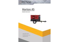 Horton - Model 45 - Mobile Generator - Brochure